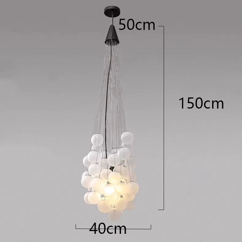 Chrome Modern Crystal Chandelier - Luxury LED Hanging Light for Living Room