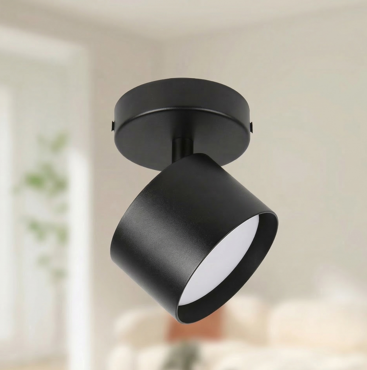 Rotatable GX53 LED Ceiling Spotlight - 350° Swivel Surface Mount Light