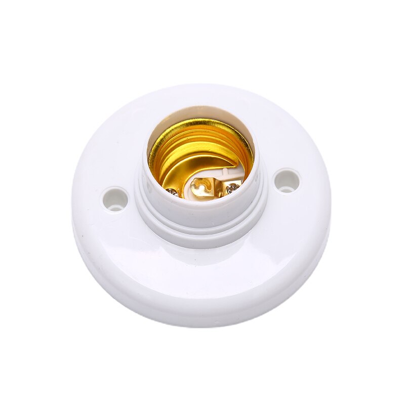 E27 Screw Cap Socket White Ceiling Light Lamp 6pcs/lot Bulb Fixing Base Stand Light Bulb Holder