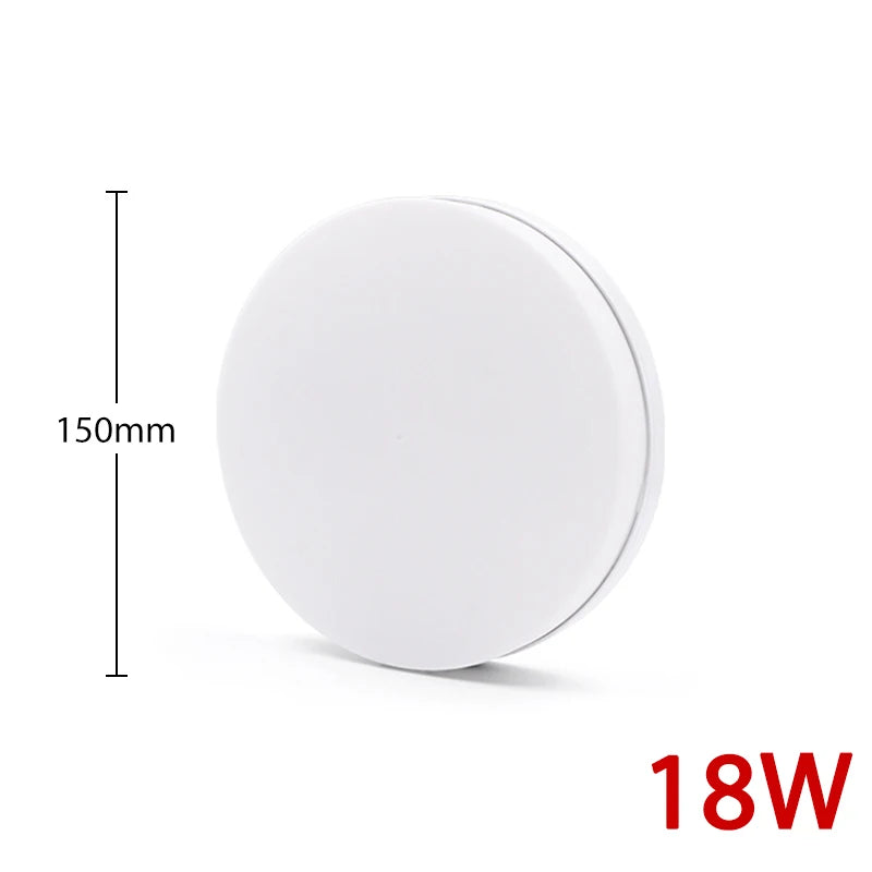 Ultra-Thin Surface Mount LED Ceiling Light (6W-48W) - AC85-265V Flush Mount Panel Lampada Lamp Fixture for Bedroom & Living Room