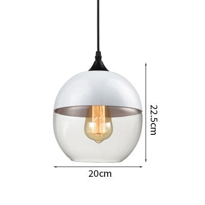 Nordic Modern LED Pendant Lights Fixtures Bedroom Dinning Living Room Light Wood Color Glass Hanging Lamp Luminaria