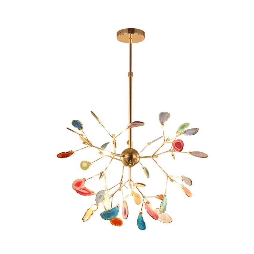 Modern LED Luxury Crystal Chandeliers for Living Room Decoration Lamp Kitchen Dining Living Room Hall Indoor Hanging Lighting
