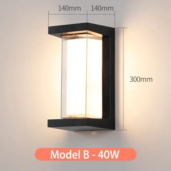 Led outdoor wall lamp led outdoor wall light waterproof light outdoor porch led light with motion sensor light outdoor lighting