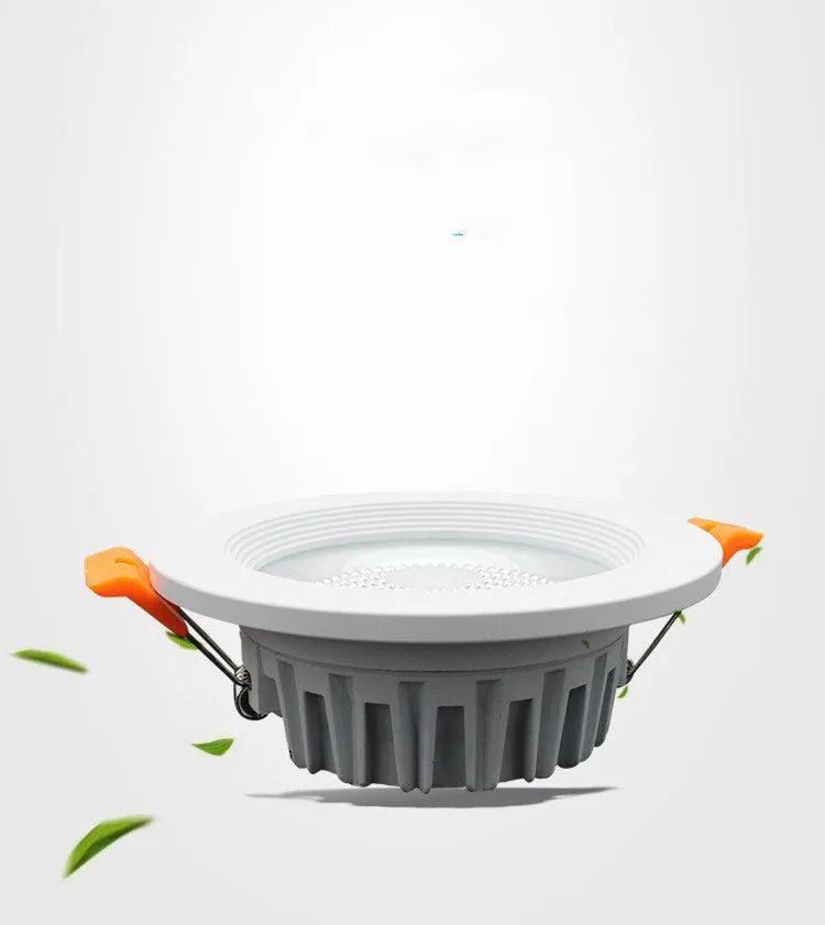 Modern LED COB Recessed Downlight - 5W to 15W Dimmable Spotlight for Commercial & Retail Lighting
