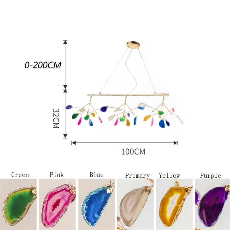 Nordic Luxury LED Chandeliers Indoor Master Bedroom Light Firefly Ceiling Lights for Living Room Lighting Kitchen Lamps Lustres