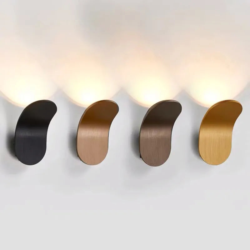 Modern LED Wall Lamps for TV Background Bedside 5W AC85-265V Nordic Living Room Corridor Balcony Wall Lights Decoration Lighting