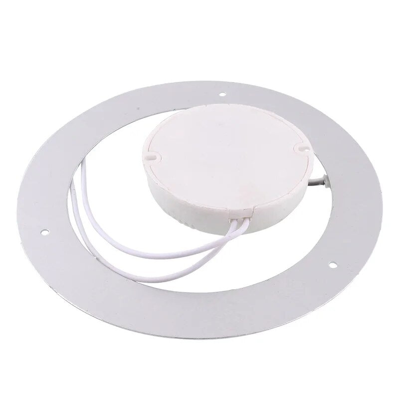 Ring Panel Circle Light 12W 24Leds Round Ceiling Board AC220V SMD 5730 Circular Lamp Pure White For Dining Room Source