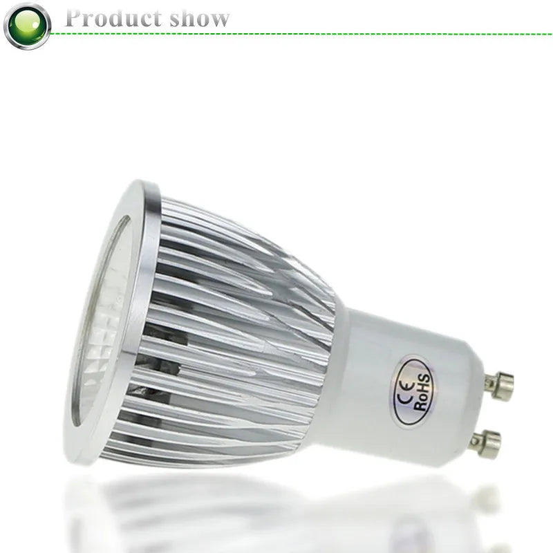 Super Bright LED Spotlight Bulb GU10Light Dimmable Led 110V 220V AC 6W 9W 12W LED GU5.3 GU10 COB LED lamp light GU 10 led GU5.3