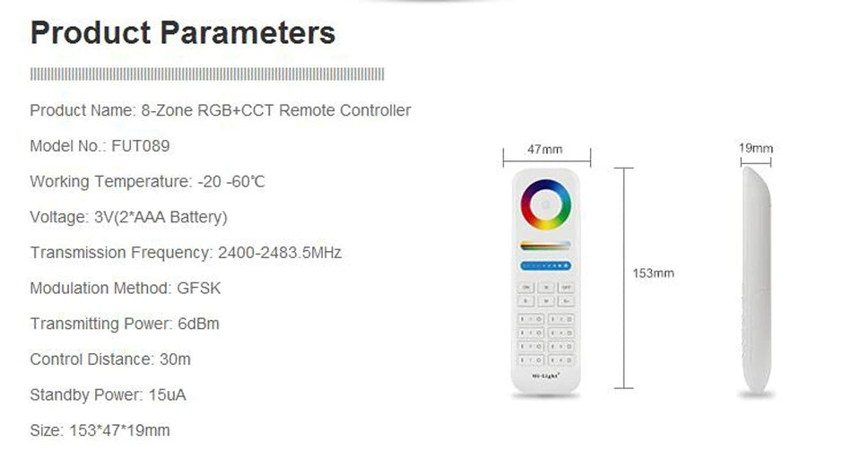 Smart RGB+CCT LED Downlight - Dimmable Color Changing Ceiling Panel (6W-25W)