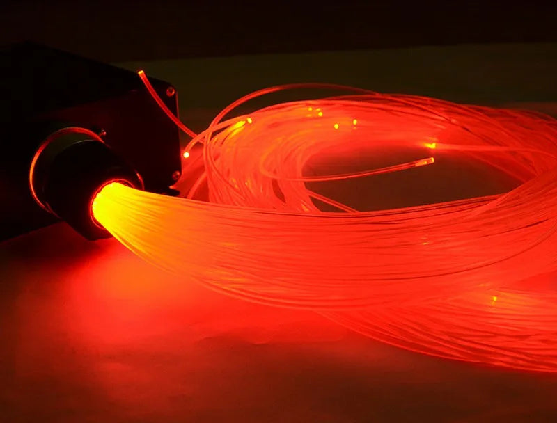 0.5mm End Glow PMMA Fiber Optic Cable (1m–5m) – High Brightness Plastic Fiber for DIY LED Star Ceiling & Sensory Lighting