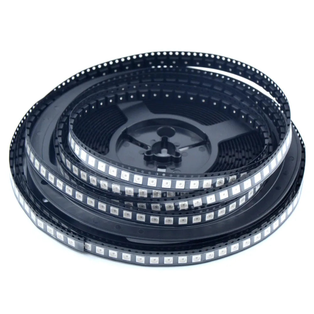 SK9822 SMD 5050 RGB LED Chips (100–1000pcs) - DC5V APA102C Equivalent Digital Pixel LEDs with Separate Data & Clock