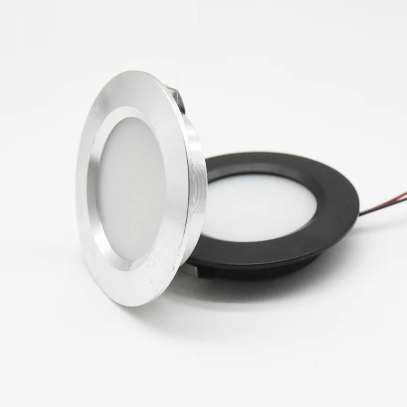 Dimmable 3W 5W 12V 24V Led Spot Light Slim14mm Recessed Ceiling Light D55mm Home Hotel Living Room Bulb Kitchen RV Downlight