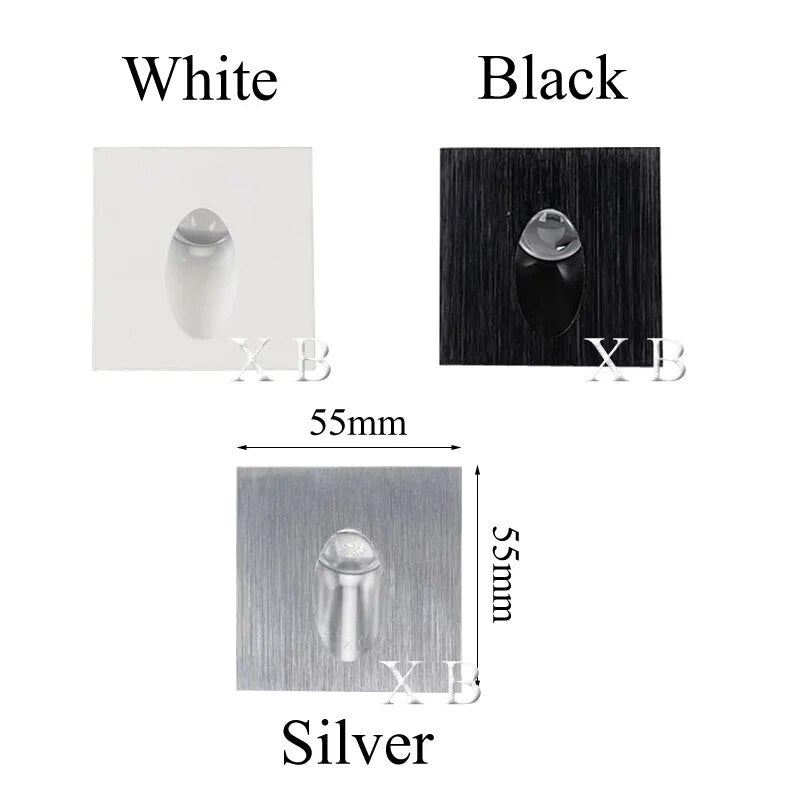 Led Stair Light Aluminum Square Round Wall Lamp 1W 3W Recessed LED Step Lamp Pathway Wall Corner Lamps AC85-265V Wall Light
