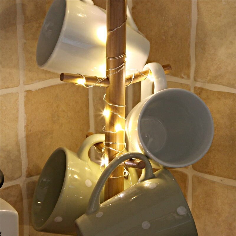 Mini Battery Powered Led String Lights Copper Wire Fairy Lights for Bedroom Christmas Parties Wedding Centerpiece Decoration