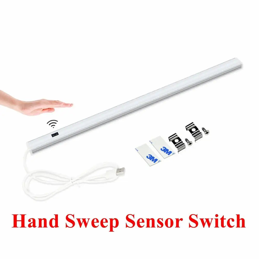 USB LED Light Hand Sweep Motion Sensor Table Lamp Book Reading Lights 5V for children Bedroom Study reading Night Lamp Lighting