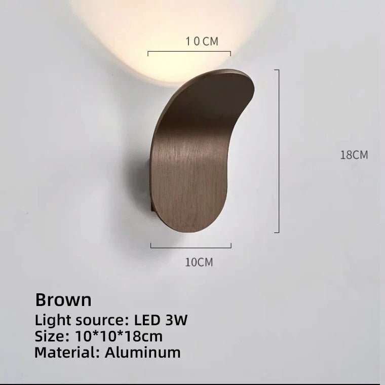 Modern LED Wall Lamps for TV Background Bedside 5W AC85-265V Nordic Living Room Corridor Balcony Wall Lights Decoration Lighting