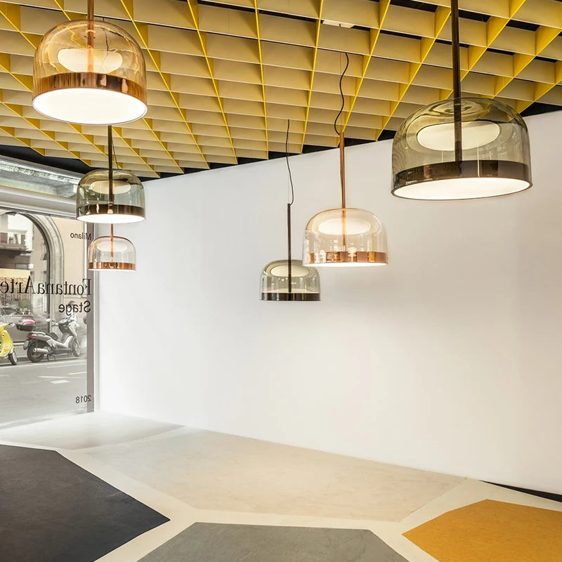 Post-modern Rose Gold Designer Floor lamp Studio Living room restaurant Kitchen table lamp Art Decors Bed Side Standing lamp