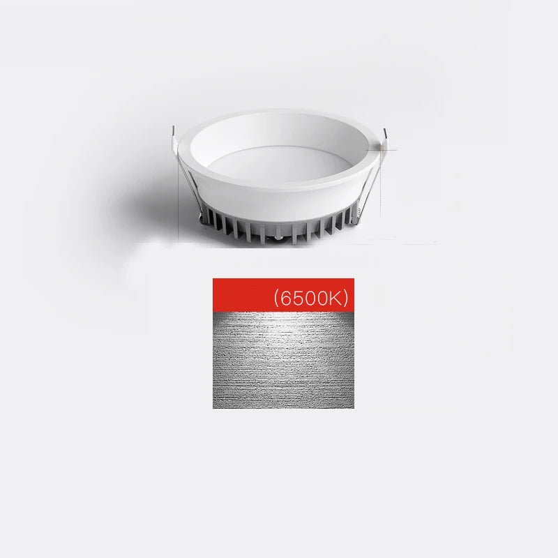Led Downlight 220V Ceiling Light 5W 7W 9W 12W Recessed Spot Lamp Round Panel Lights AC85-265V For Home Indoor Lighting