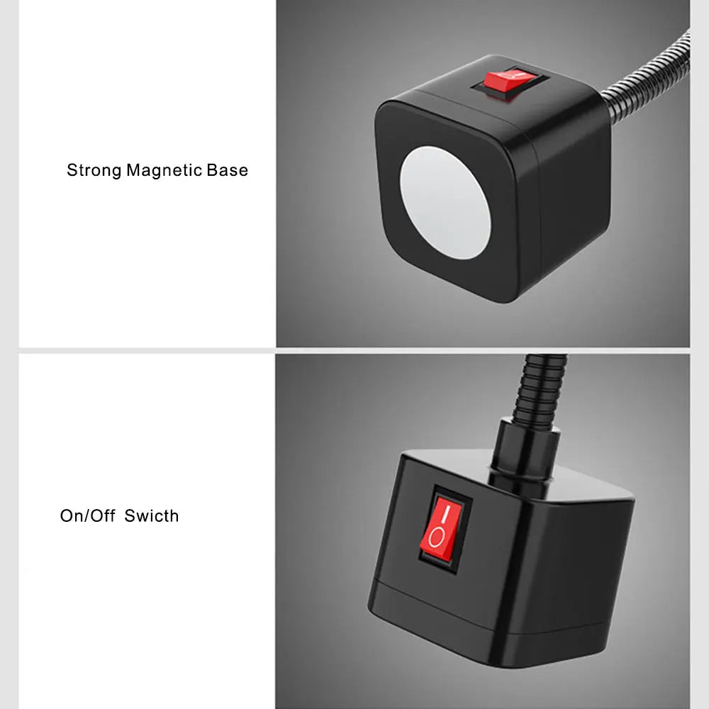 10W Industrial Sewing Machine LED Light Multifunctional Flexible Portable Work Lamp Magnetic For Workshop