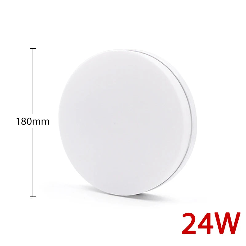 Ultra-Thin Surface Mount LED Ceiling Light (6W-48W) - AC85-265V Flush Mount Panel Lampada Lamp Fixture for Bedroom & Living Room