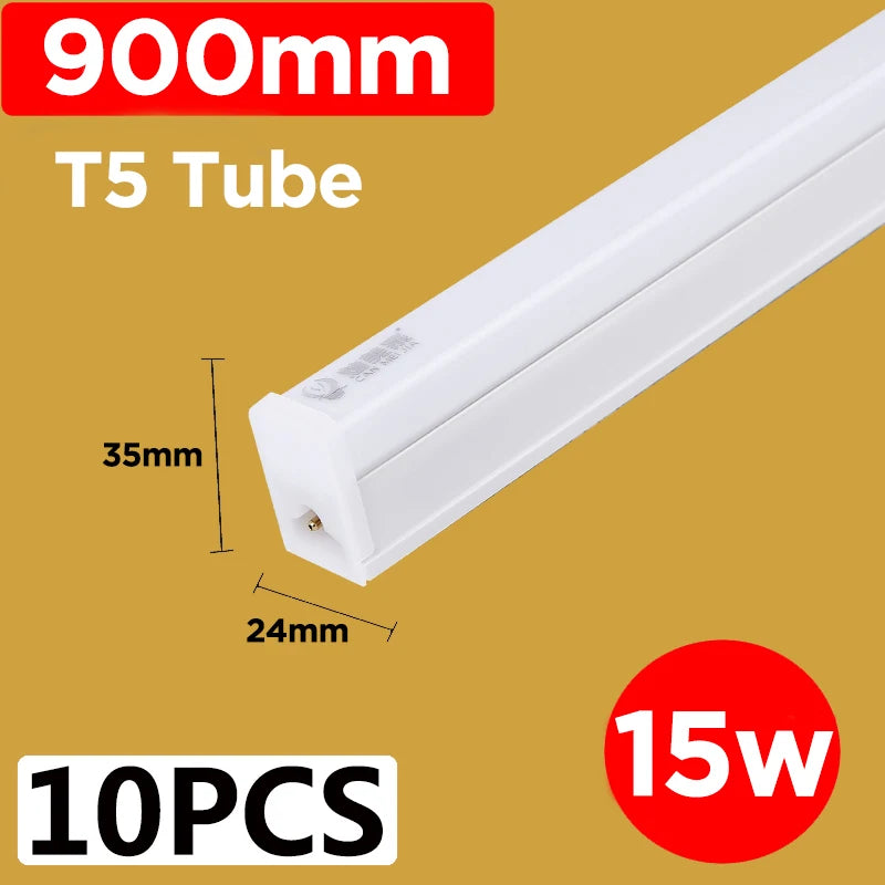 4ft (120cm) T5/T8 LED Tube Light (40W/60W, 220V) - Cold White & Warm White Ceiling Lamp Bar for Home, Office & Workshop