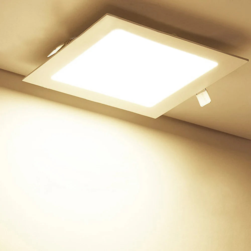 Indoor Lighting LED Downlight Ultra-Thin Ceiling Ceiling Flat Panel Light Flush Mount Ceiling Light Round LED Panel Downlight