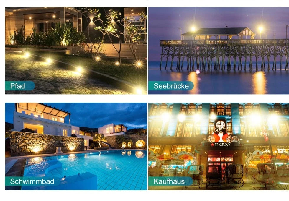 LED PIR motion sensor LED Flood Light Outdoor Led Spotlight LED Projector 220V 100W 50W 30W 20W 10W Outdoor lamp motion detector