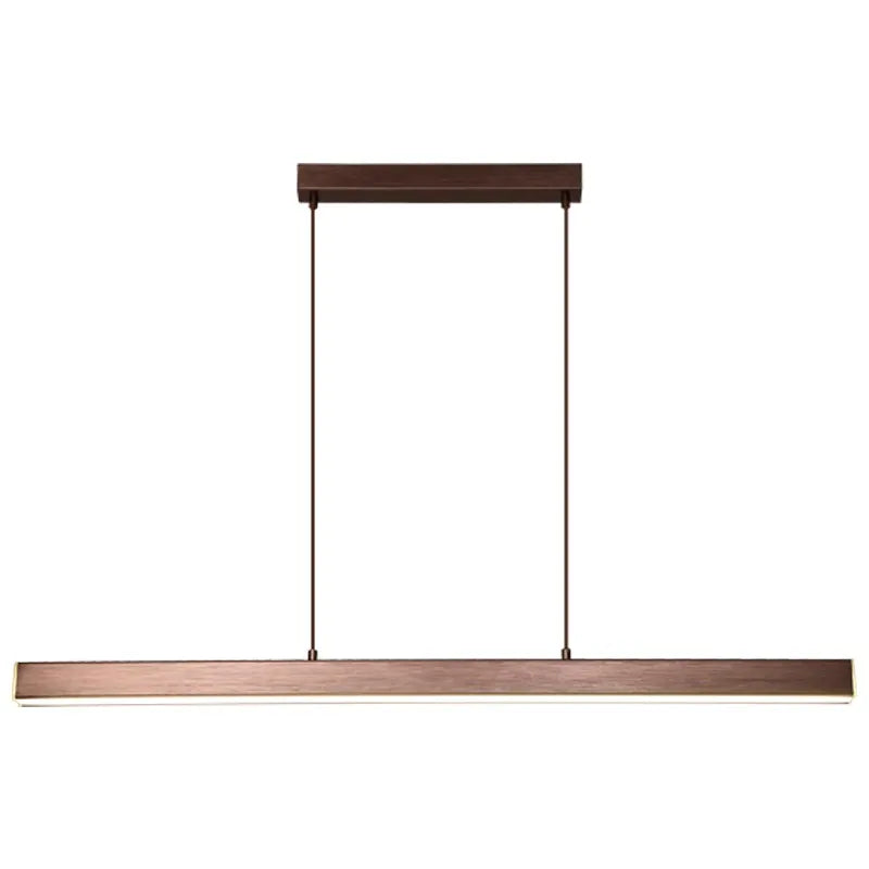 Modern Minimalist Coffee / Black LED Bar Chandelier Restaurant Hanging Lamp Office Lighting Nordic Living Room Bar Lights