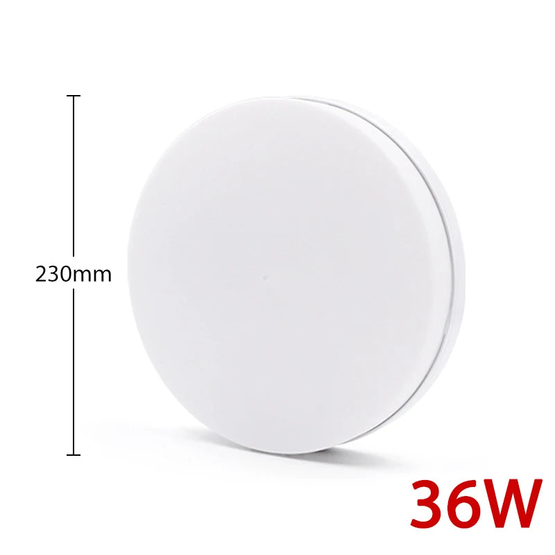 Ultra-Thin Surface Mount LED Ceiling Light (6W-48W) - AC85-265V Flush Mount Panel Lampada Lamp Fixture for Bedroom & Living Room
