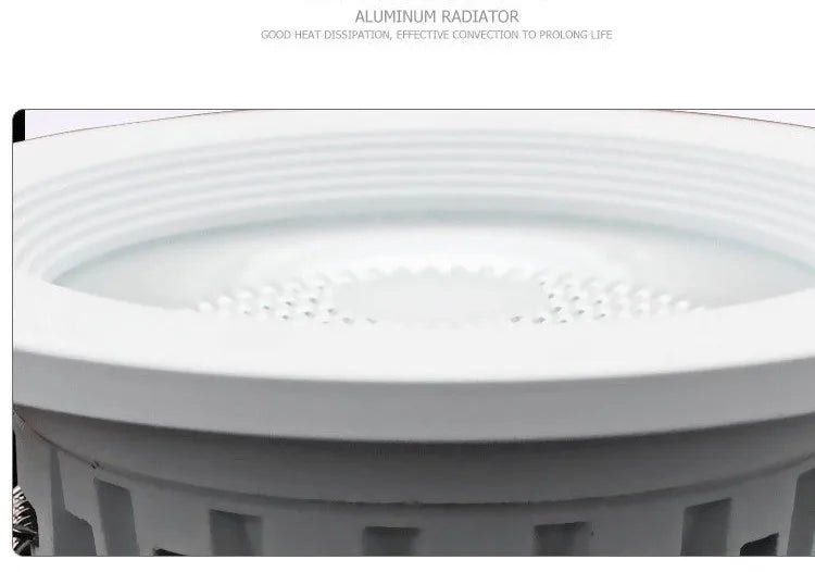 Modern LED COB Recessed Downlight - 5W to 15W Dimmable Spotlight for Commercial & Retail Lighting