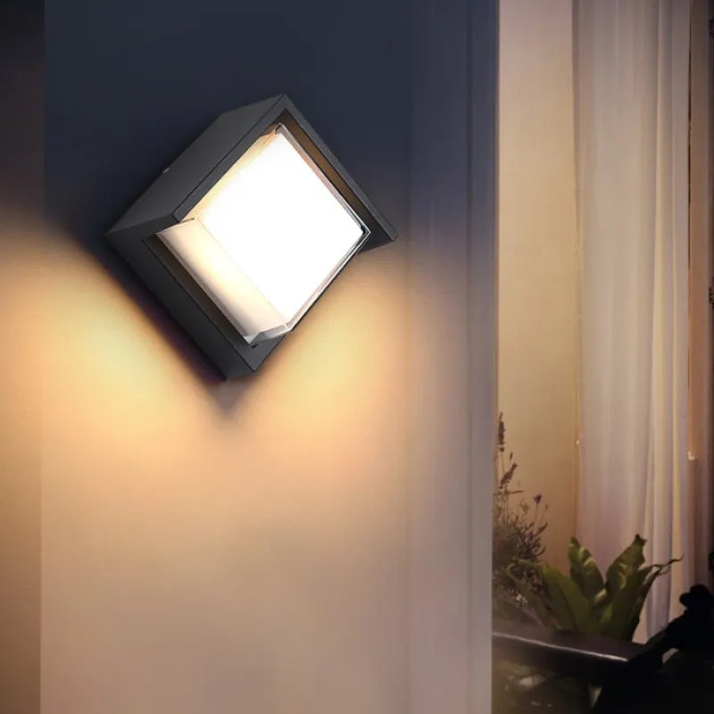 Led outdoor wall lamp led outdoor wall light waterproof light outdoor porch led light with motion sensor light outdoor lighting