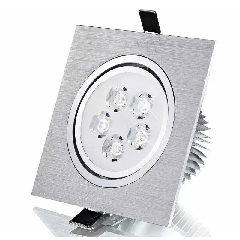 Dimmable LED downlight COB spotlight ceiling light AC85-265V 6w10w14w recessed downlight square led panel light