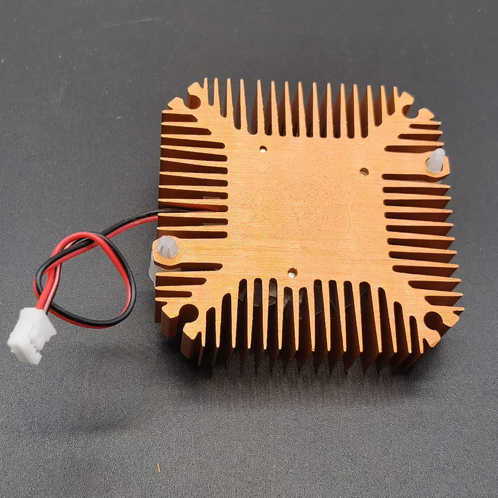 5W 10W High Power Led Heatsink With Fan Aluminium Cooling For 5W/10W Led 12V