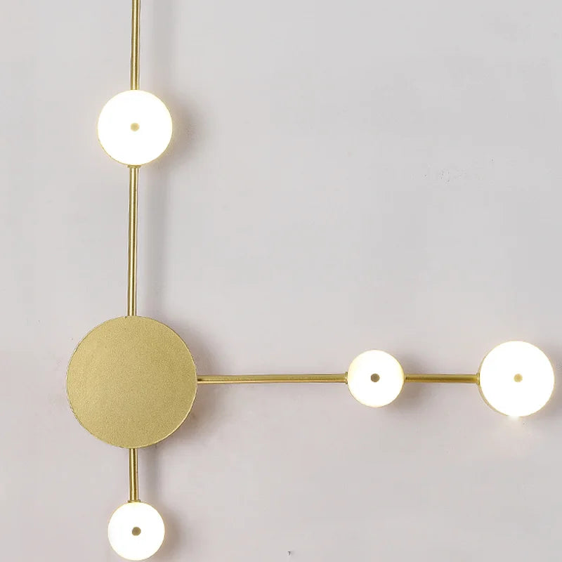Modern LED Wall Lamp Simple Living Room Background Wall Light Bedroom Bedside Wall Sconce Creative Hotel Hall Corridor Lighting