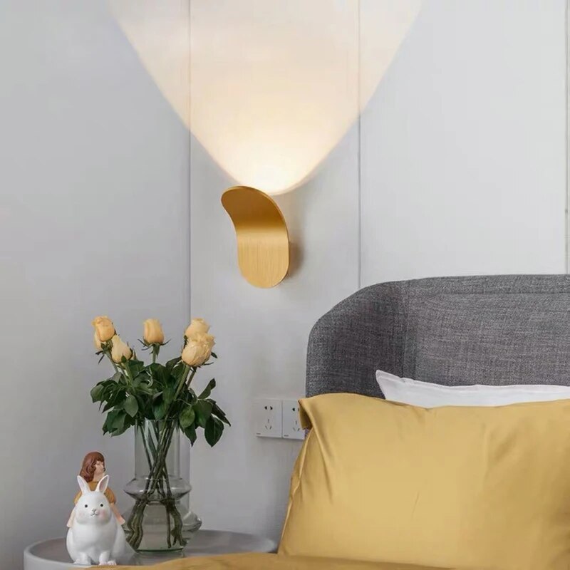 Modern LED Wall Lamps for TV Background Bedside 5W AC85-265V Nordic Living Room Corridor Balcony Wall Lights Decoration Lighting