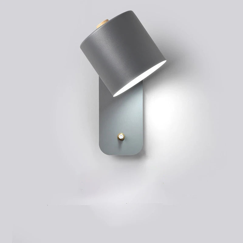 Led Wall Lamps Indoor Lights Staircase Lighting Nordic Modern Bedroom Sconce Home Decors For Living Room With Switch Wall Lamp