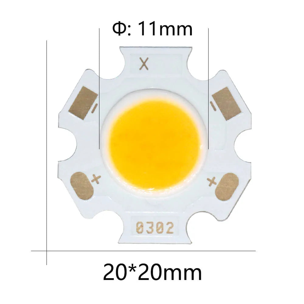 10pcs lot 3W 5W 7W 10W 300mA 2020 LED Source Chip High Power LED COB Light Bulb Light Lamp Spotlight Down light Lamp Panel Light