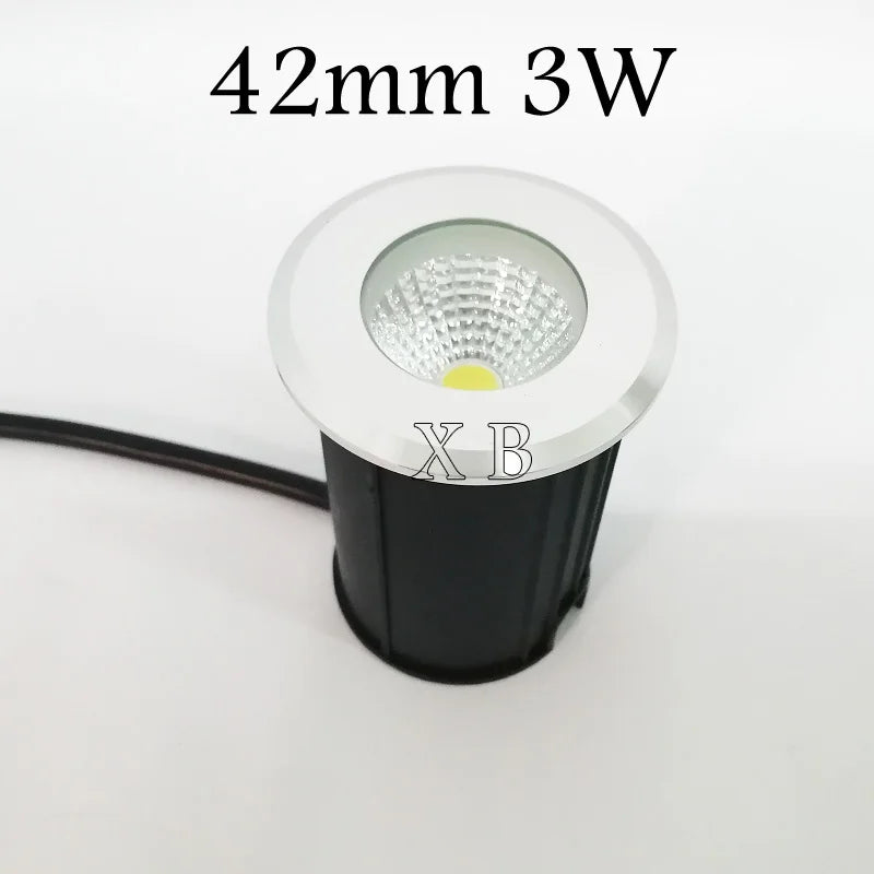 Waterproof led light garden underground 3W 5W 10W 15W IP68 Outdoor Buried Garden Path Spot Recessed Inground Lighting 220V DC12V