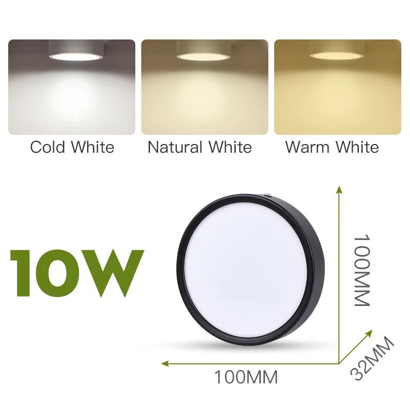 COB LED Spotlight Foldable Ceiling foco Lamp 220V Surface Mounted Downlight mini led 5W~25W LivingRoom Kitchen Street Spotlights