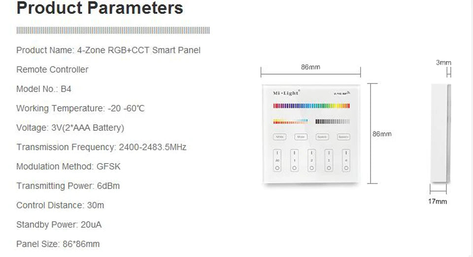 Smart RGB+CCT LED Downlight - Dimmable Color Changing Ceiling Panel (6W-25W)