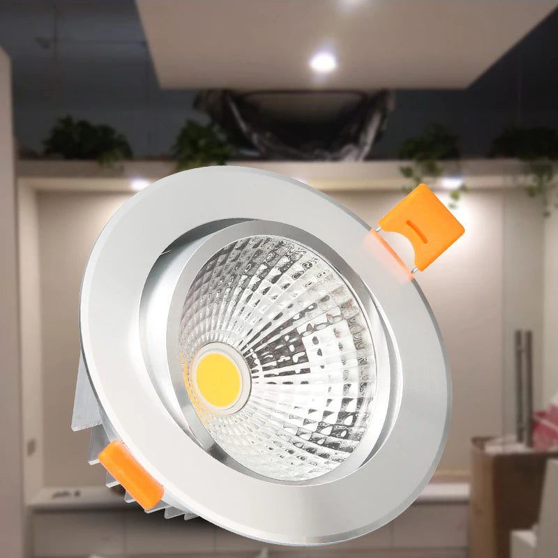 LED Downlight RGB 5w 10w 15w LED Panel Light Concealed Recessed Ceiling Lights with Remote Control KTV Bedroom Hotel Corridor