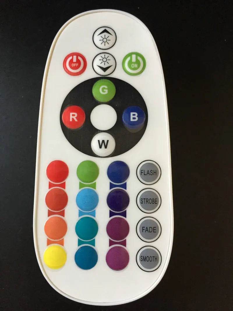 Wireless Remote-Controlled RGBW 5050 SMD LED Light Module - Rechargeable Furniture & Table Decor Base