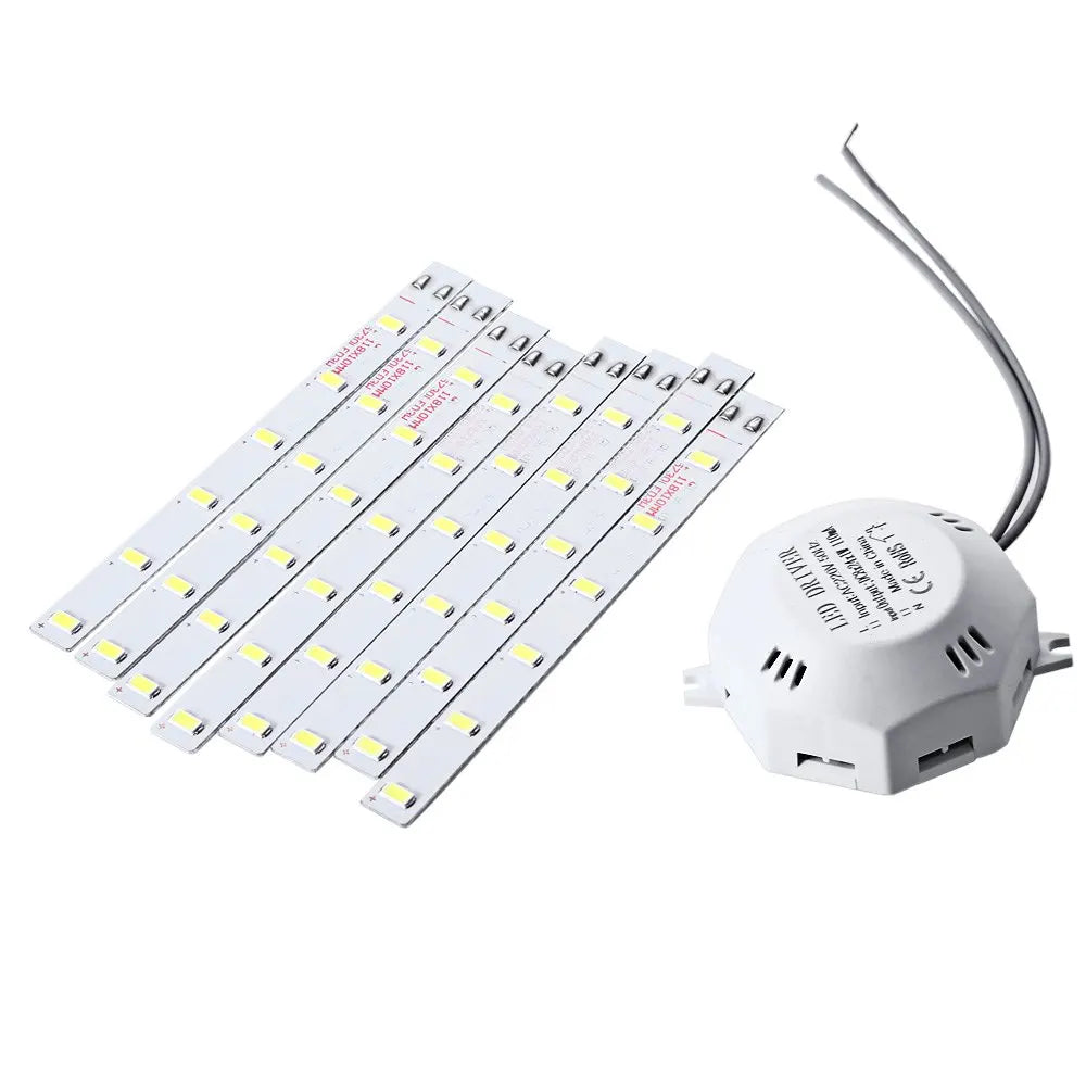12W 16W 20W 24W LED Ceiling Lamp Modified Light Source Lamp Led Bulb 220V Plate Octopus SMD 5730 Tube Energy Saving Lamp Plafon