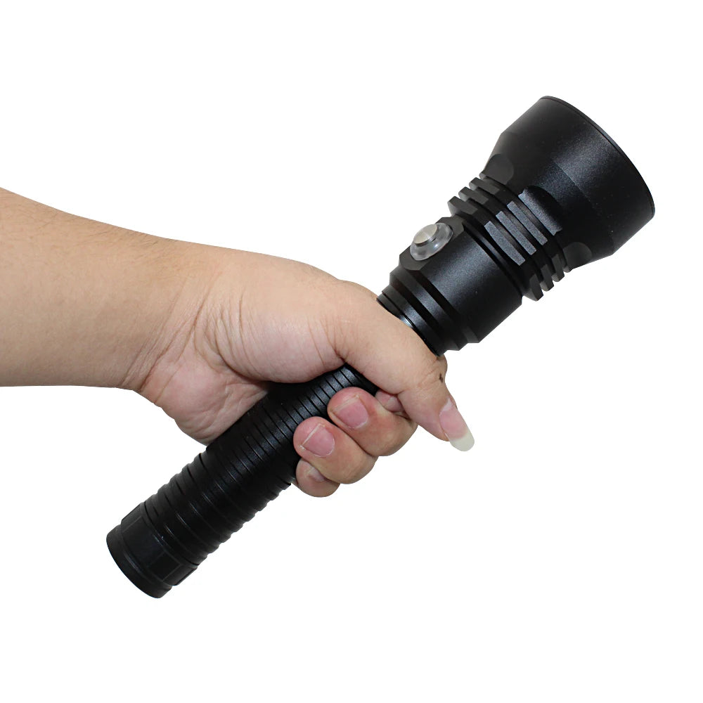 Powerful XHP70.2 LED Diving Flashlight Torch Scuba Camping 2in1 Portable Dive torch Waterproof XHP70 Underwater 100M Flashlights