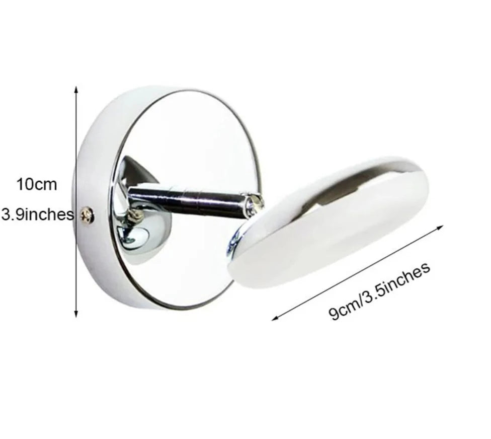 Modern minimalist 5W LED wall lamp bedside reading adjustment angle lights 3000K 4000K 6000K mirror front lamp bathroom lighting