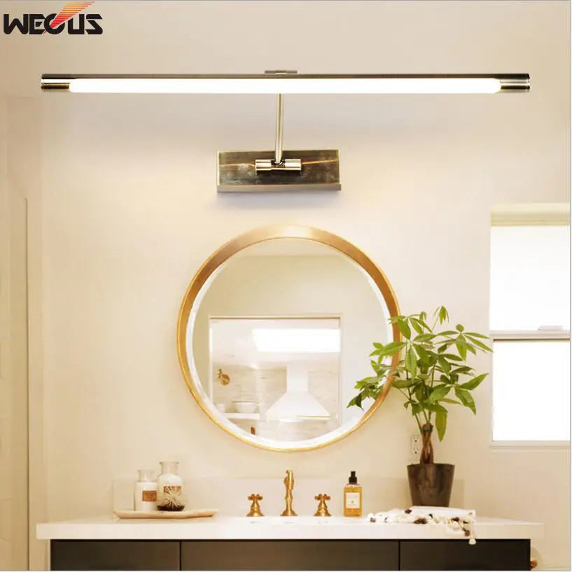 Modern LED Vanity Lights Bathroom Mirror Wall Lamps Waterproof Dimmable 7W Toilet Wall Mounted Lighting Fixtures Sconces