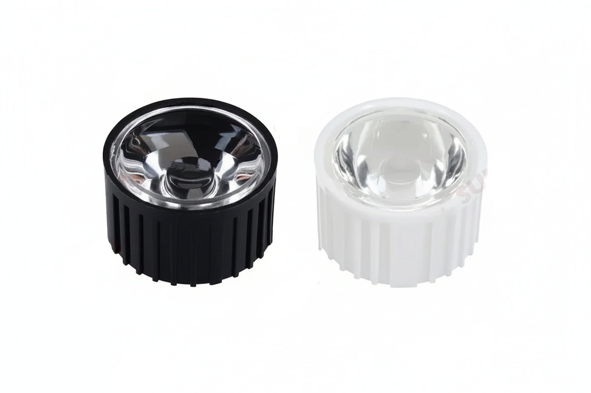 20mm LED Lens & Reflector - 25/30/45/60/90/120 Degree for 1W 3W 5W LED