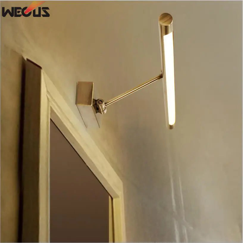 Modern LED Vanity Lights Bathroom Mirror Wall Lamps Waterproof Dimmable 7W Toilet Wall Mounted Lighting Fixtures Sconces