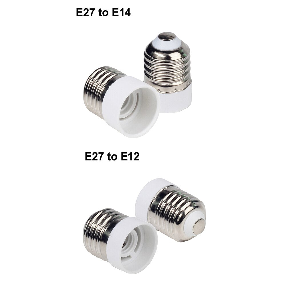 E27 Male to E14 G9 E12 B22 G4 MR16 GU10 E40 Female Lamp Base Lamp Holder Converter Socket Adapter For LED Corn Bulb light