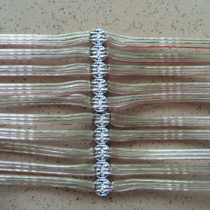 50x SK6812 Pre-Soldered Mini LED Modules (5V) - Addressable Individually RGBW / Neutral White / WWA Pixel PCB Board